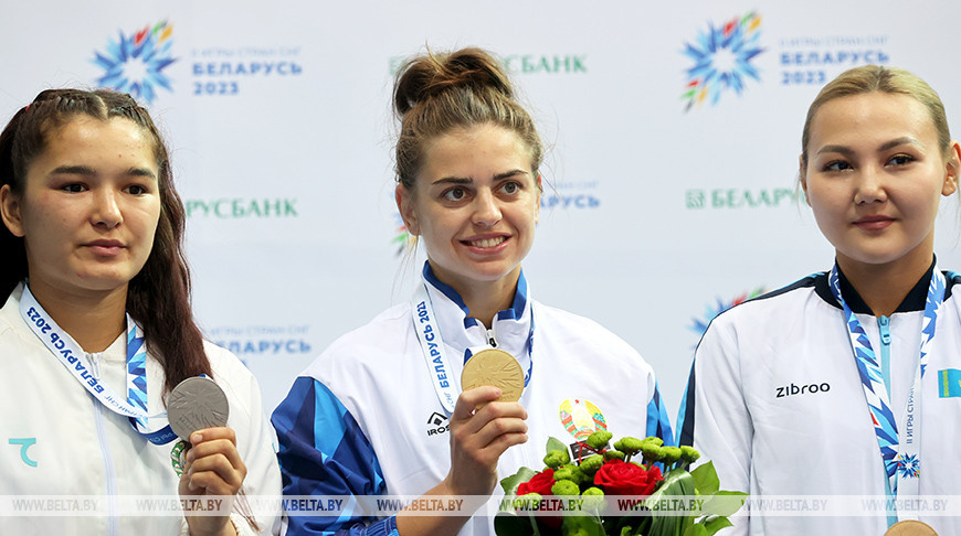 Белорусская самбистка Даниэла Ждан завоевала золото II Игр стран СНГ