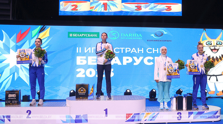 В Могилеве наградили победителей и призеров соревнований по карате II Игр стран СНГ