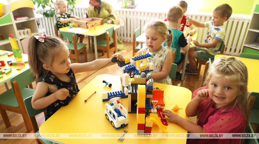 В Полоцке открыли новый детский сад "Мир детства"