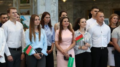 Во Дворце Независимости состоялась экскурсия для молодежного актива "Белоруснефти"