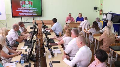 Брыло провел встречи с педагогами и активом Городокского района