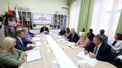 Заседание ЦИК проходит в Минске