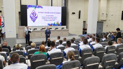 В Минске наградили спортсменов-динамовцев, победителей и призеров II Игр стран СНГ