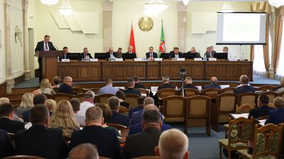 В Витебске состоялось заседание облисполкома