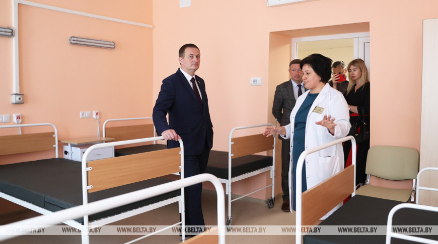 Турчин посетил Жодинскую центральную городскую больницу