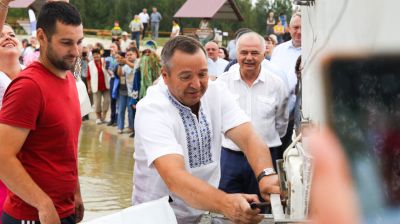 В рамках программы XVII Республиканского экофорума состоялось зарыбление водохранилища в Столинском районе