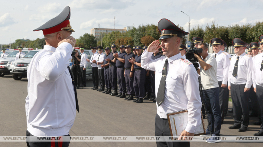 Здание отдела ГАИ и роты ППС открыли в Борисове