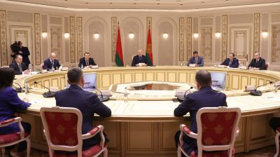 Лукашенко встретился с главой Тамбовской области России