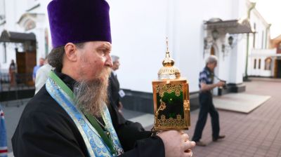 Экспедиция "Дорога к святыням" отправилась из Минска в Городок