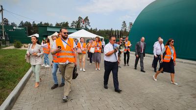 Пресс-тур на объекты газовой и торфяной отрасли прошел в Ивацевичском районе