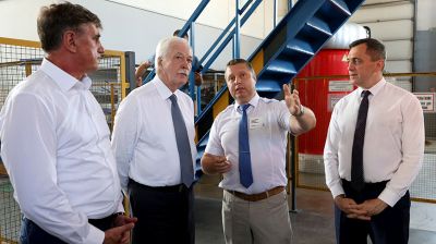 Посол России посетил витебское предприятие "Энергокомплект"