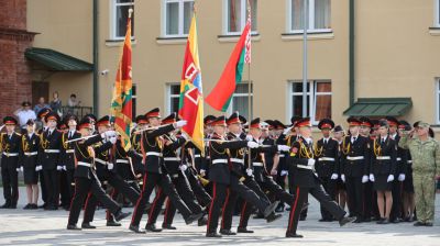 Полоцкие кадеты отметили новоселье в День знаний