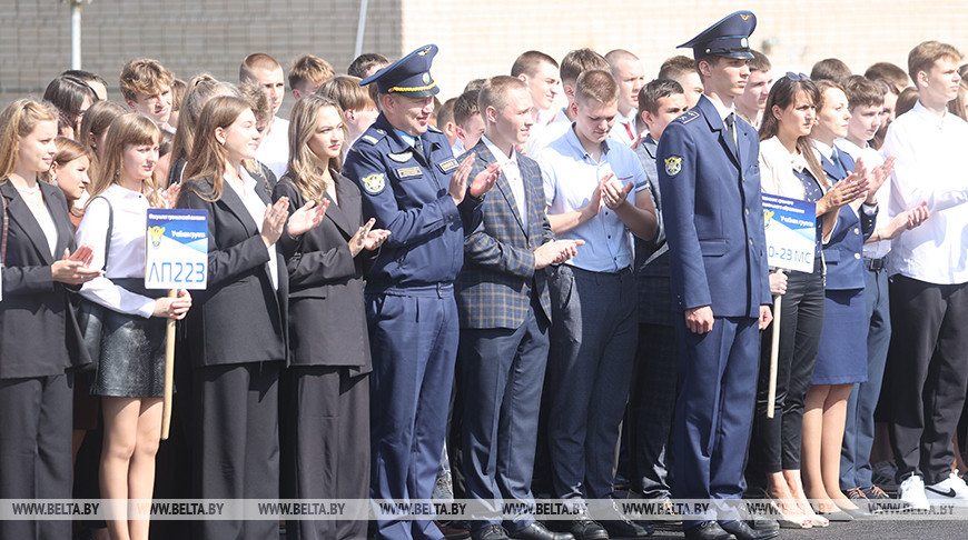 В Белорусской академии авиации в День знаний состоялись торжественные мероприятия