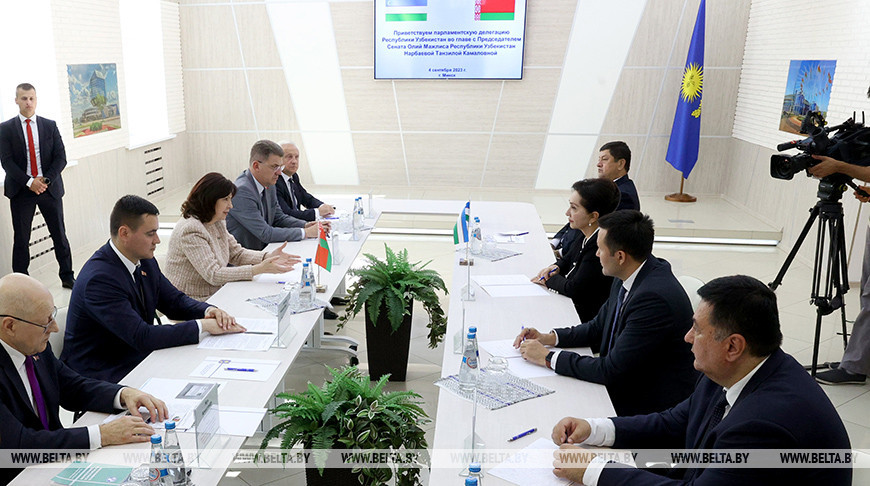 Парламентская делегация Узбекистана посетила БГПУ им. М.Танка