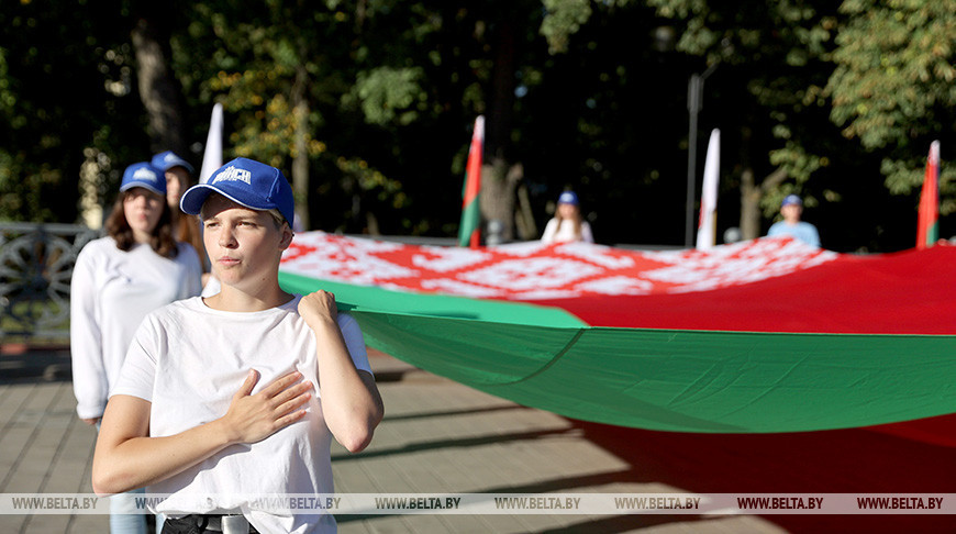 Белорусская делегация отправилась на XVI фестиваль "Молодежь - за Союзное государство"