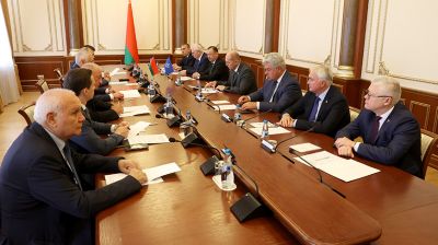 Мицкевич встретился с членами Координационного совещания председателей комитетов по обороне парламентов стран ОДКБ