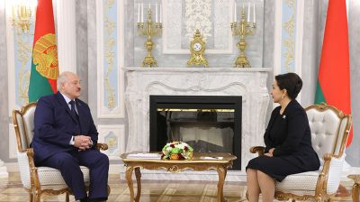 Лукашенко встретился с председателем Сената Олий Мажлиса Узбекистана