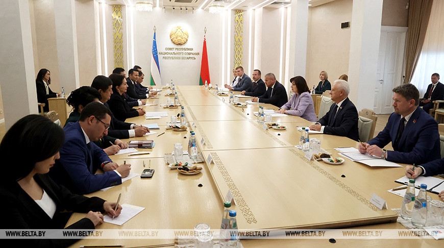 Кочанова встретилась с парламентской делегацией Узбекистана