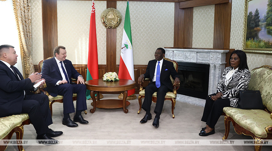 Президент Экваториальной Гвинеи прибыл с официальным визитом в Беларусь