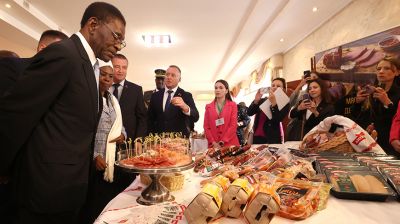 Президент Экваториальной Гвинеи посетил агрокомбинат "Дзержинский"