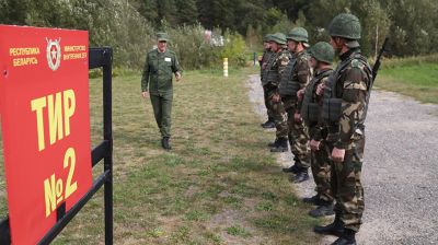 В Чаусском районе проходят учебные сборы с военнообязанными