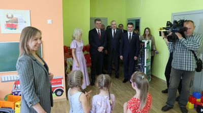 Детский сад и медицинскую амбулаторию открыли в Соколе