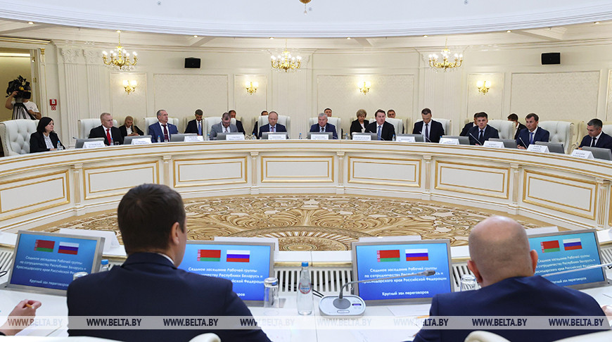 Заседание рабочей группы по сотрудничеству Беларуси и Краснодарского края состоялось в Минске