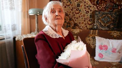 100-летний юбилей отмечает ветеран войны Зинаида Козелл