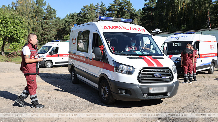 В Мядельском районе проходят соревнования на лучшую бригаду скорой помощи