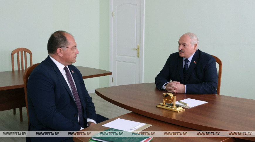 Лукашенко провел встречу с главой "Беларуськалия"
