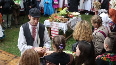 Праздник урожая "Багач" прошел в музее Янки Купалы в Вязынке