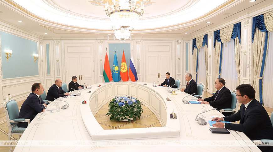 Встреча премьер-министра Беларуси и президента Казахстана состоялась в Астане
