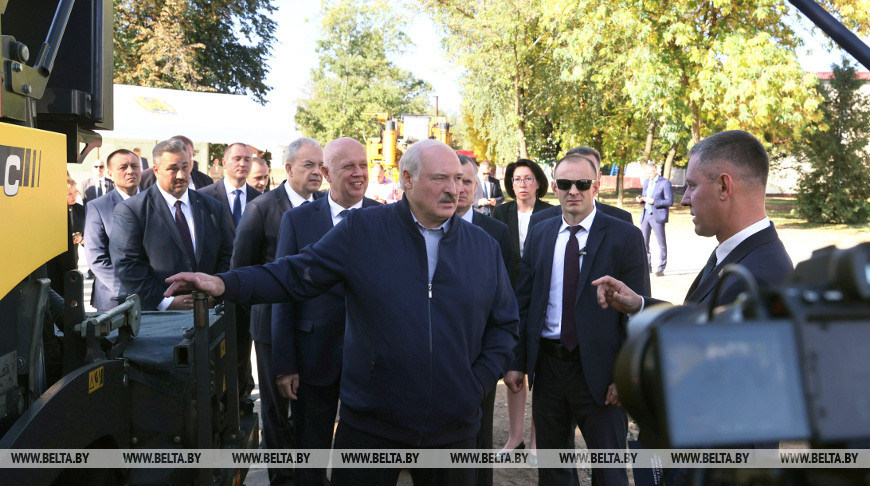 Лукашенко посетил с рабочей поездкой Могилевскую область