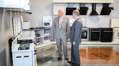 Губернатор Ульяновской области России посетил УП "Гефест-техника"