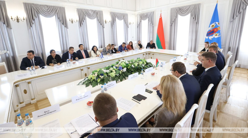 В Минске состоялась встреча парламентской делегации Никарагуа с руководством Мингорисполкома