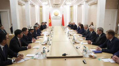 Кочанова и Андрейченко встретились с парламентской делегацией Кыргызстана
