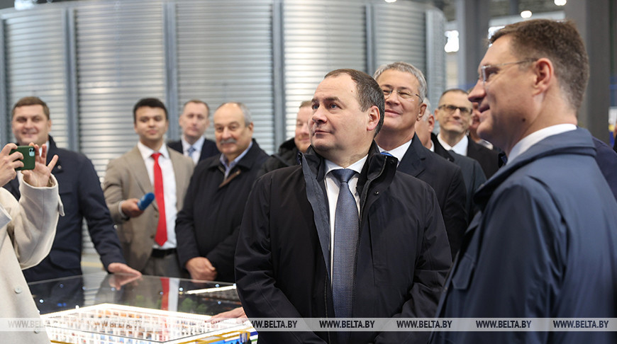 Премьер-министр Беларуси ознакомился с работой производства ООО "Амкодор-Агидель"
