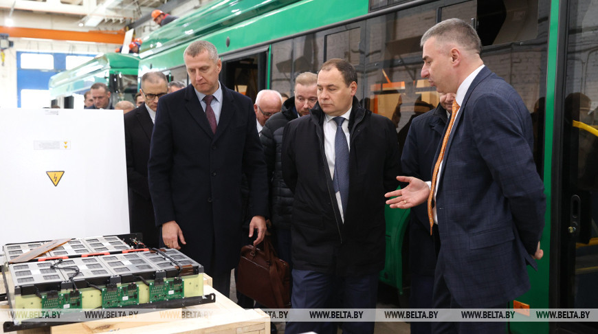 Головченко посетил АО "Уфимский трамвайно-троллейбусный завод"