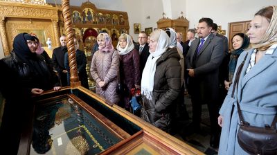 Многодетные семьи посетили Спасо-Евфросиниевский женский монастырь