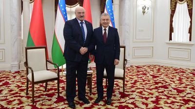 Лукашенко встретился с Президентом Узбекистана Мирзиёевым