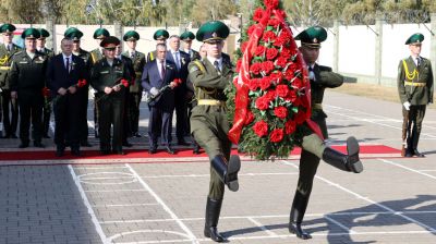 Память героев-пограничников почтили на заставе "Лоев"