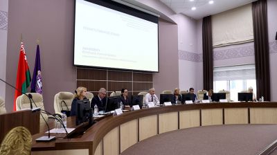 Заседание общественно-консультативного совета при Минэкономики в Минске