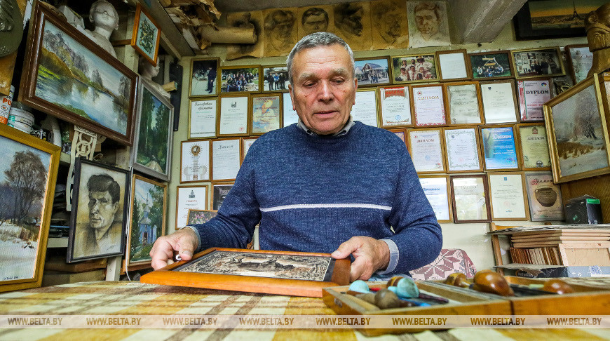 Мастер из Каменецкого района создал более 300 деревянных скульптур