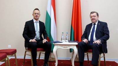 Главы МИД Беларуси и Венгрии провели встречу в Минске