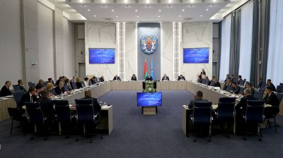 Председатель Совета Республики Наталья Кочанова приняла участие в заседании Минского городского исполнительного комитета