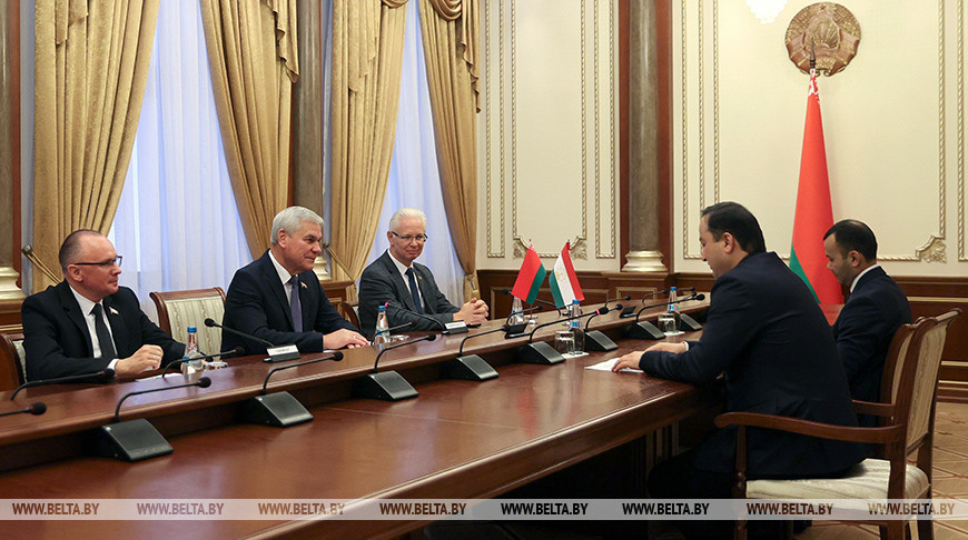 Андрейченко встретился с Чрезвычайным и Полномочным Послом Таджикистана в Беларуси