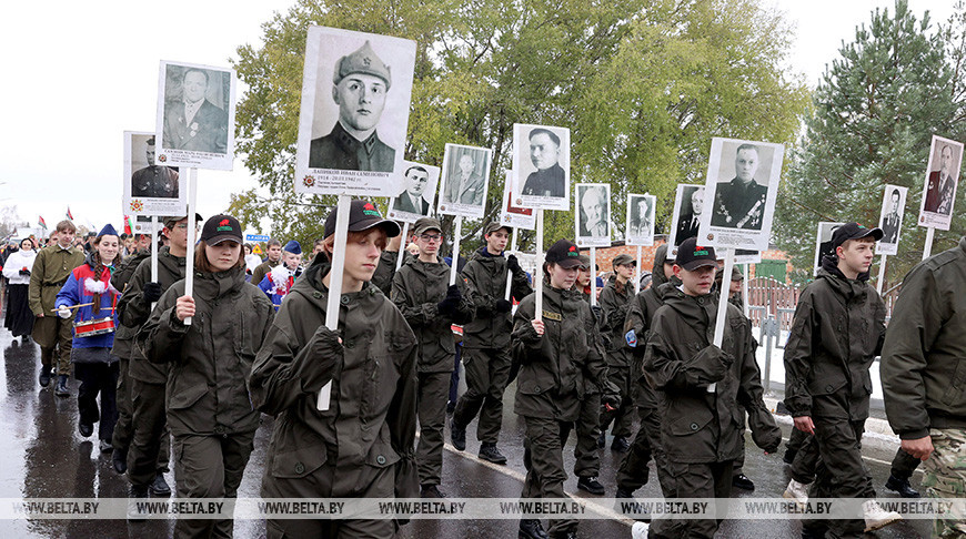 В Сураже отметили 80-летие освобождения горпоселка от немецко-фашистских захватчиков