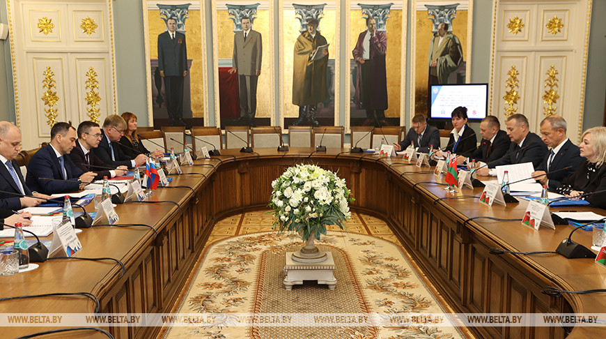 В Гомеле прошла рабочая встреча представителей МВД Беларуси и России