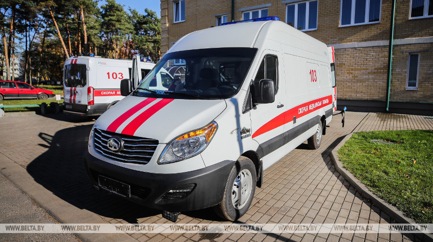 Два новых автомобиля скорой медицинской помощи получила Пружанская районная больница
