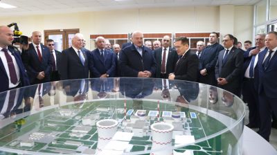 Лукашенко посетил Островецкий район